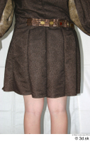  Photos Medieval Woman in brown dress 1 brown dress historical Clothing leg lower body medieval 0001.jpg